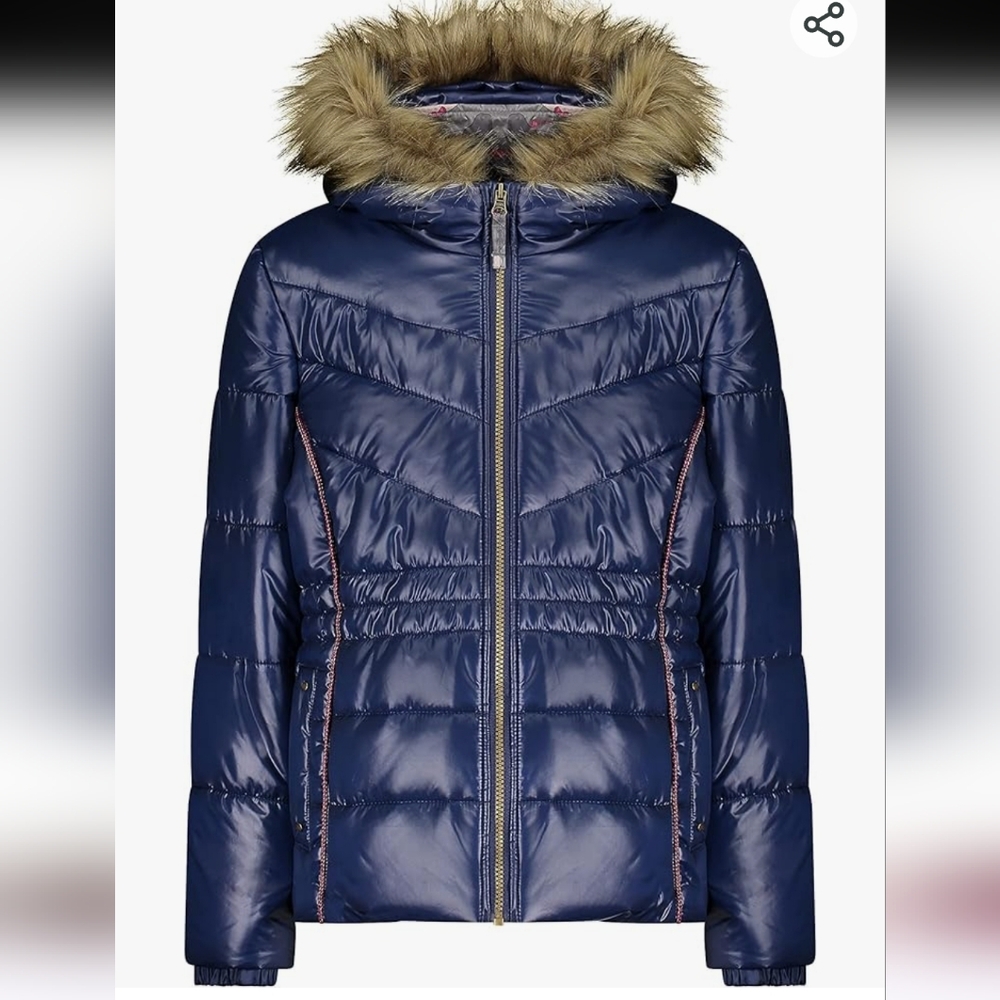 LONDON FOG Girls' Heavyweight Expedition Jacket, size L/14-16